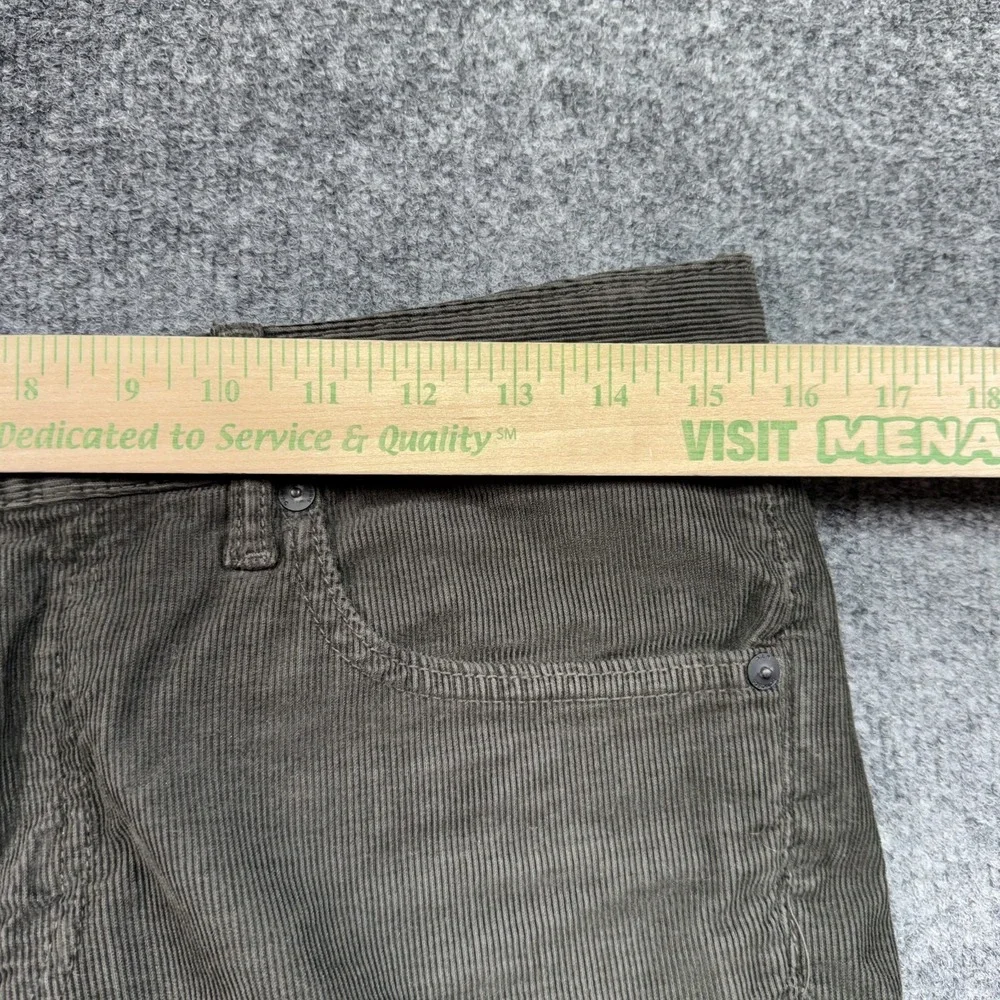 Bonobos Corduroy Pants Men's 30x30 Green Straight Stretch‎ Outdoor Casual Chino